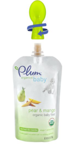 plum organic baby food packing